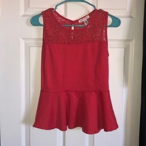 Peplum Top
